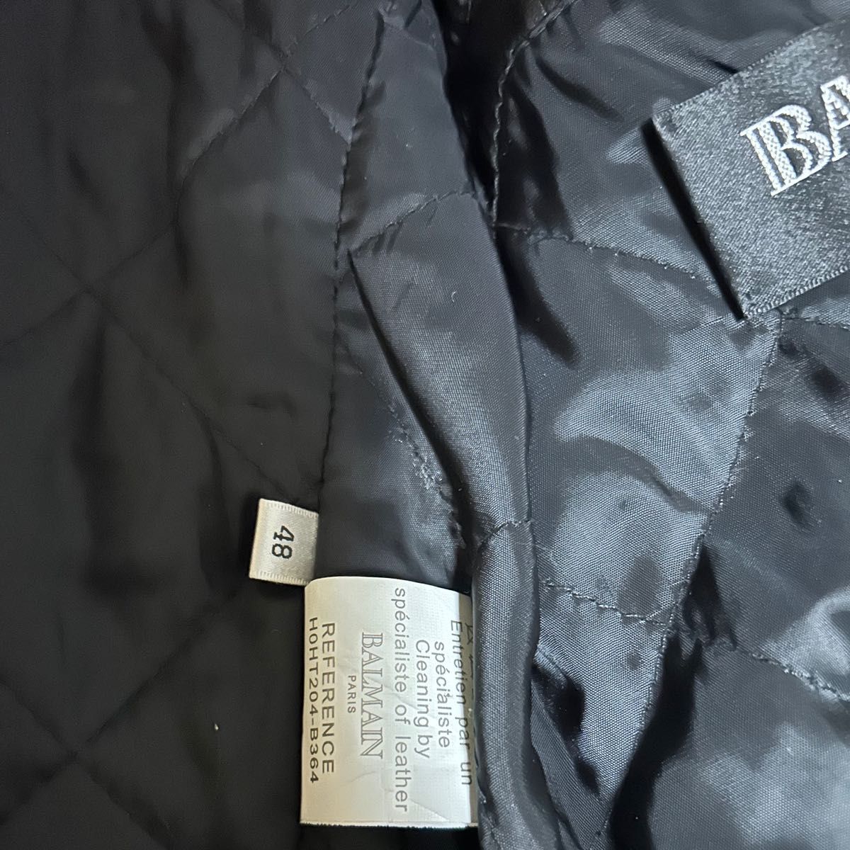 希少 BALMAIN バルマン パーフェクトレザーダブルライダース 48 希少 BALMAIN バルマン パーフェクトレザーダブルライダース 48
