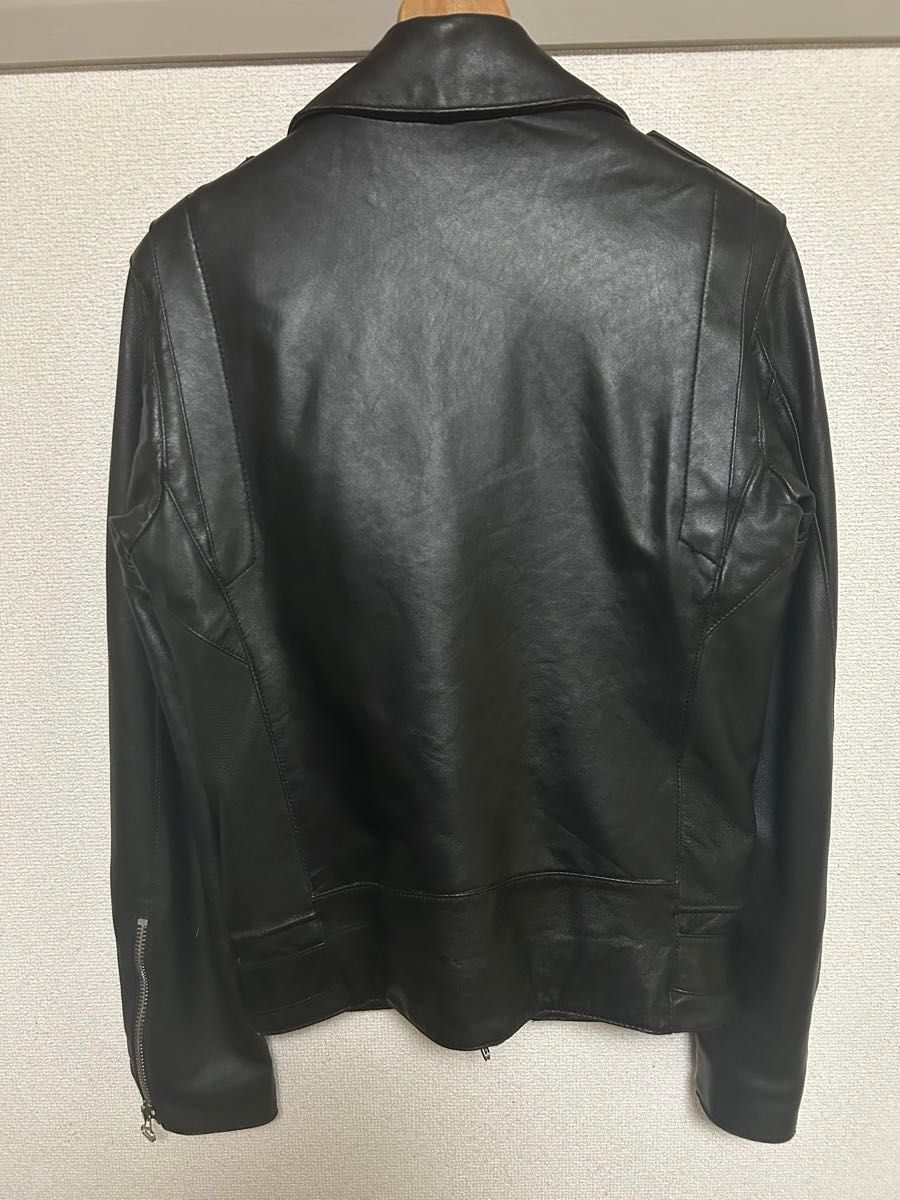 希少 BALMAIN バルマン パーフェクトレザーダブルライダース 48 希少 BALMAIN バルマン パーフェクトレザーダブルライダース 48