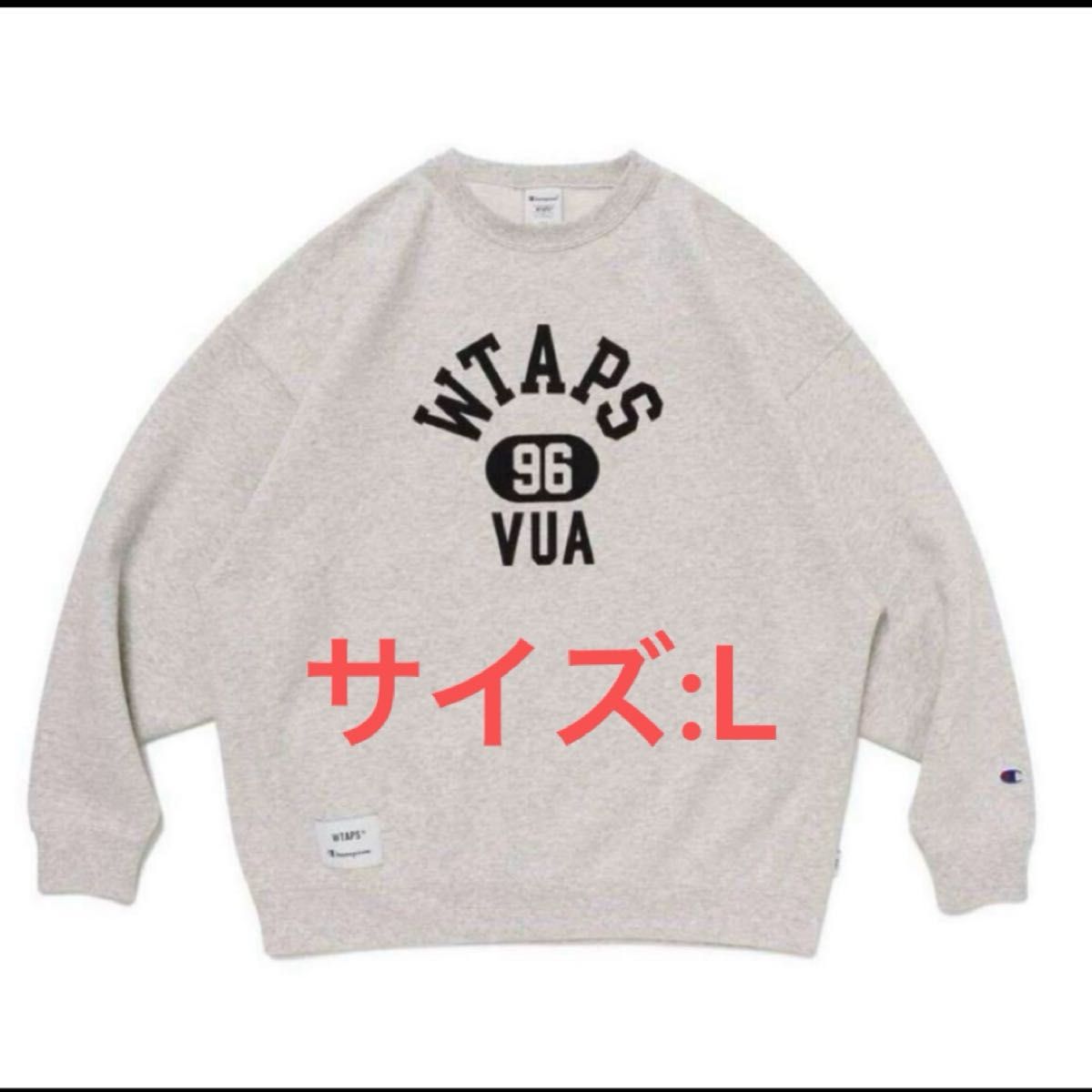 新品未使用】WTAPS Champion Academy Crew Neck CTPL Lサイズ 新品未使用】WTAPS Champion Academy Crew Neck CTPL Lサイズ