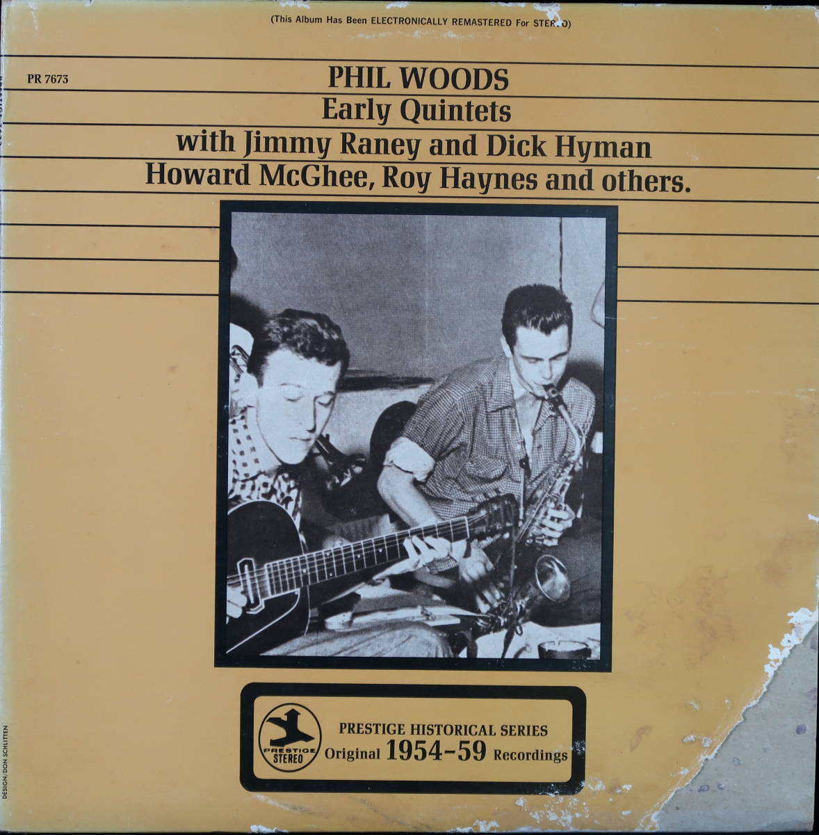 [US.盤] PHIL WOODS :Early Quintets 1954-59_画像1