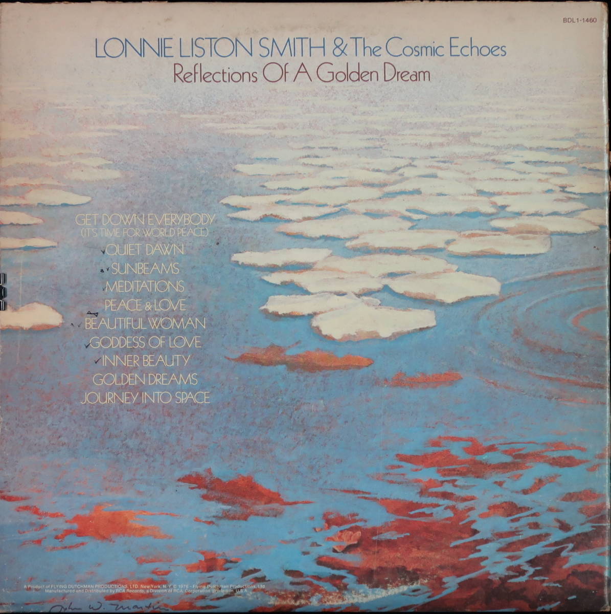[US.盤] LONNIE LISTON SMITH &The Cosmic Echoes :Reflections Of A Golden Dream_画像2