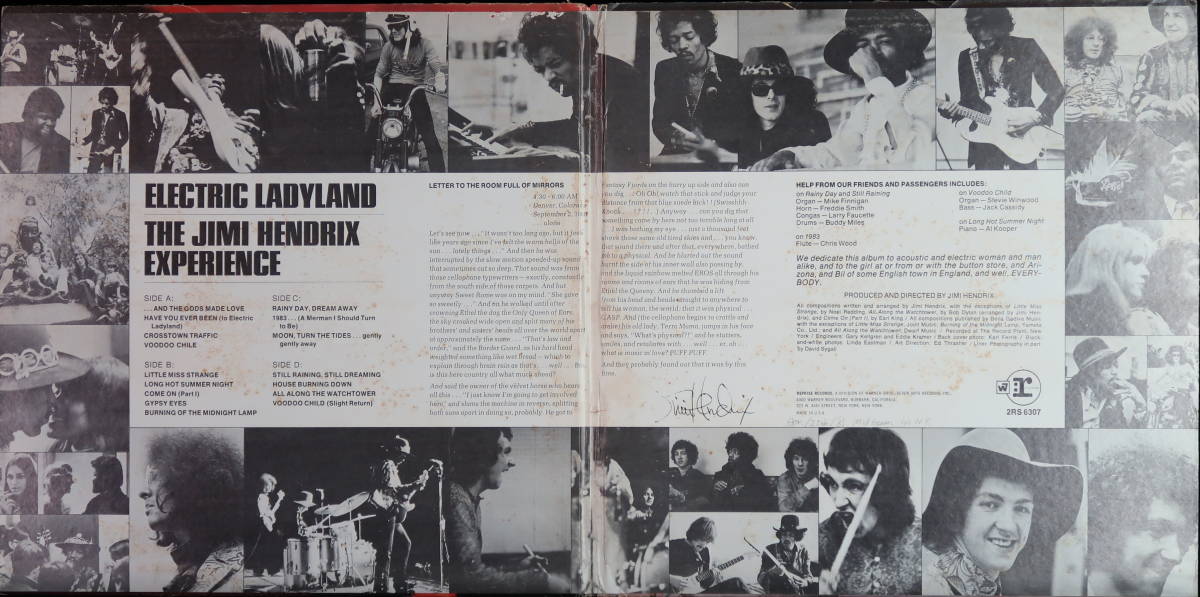 [US盤x2枚組] JIMI HENDRIX EXPERIENCE :Electric Ladyland