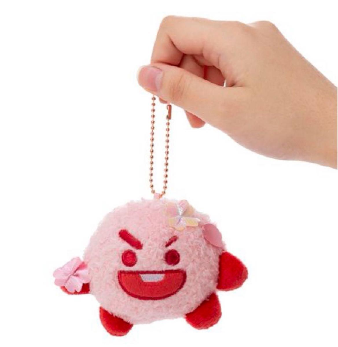 BT21 SHOOKY シュガ SAKURA ぬいぐるみマスコット キーホルダー BT21 SHOOKY シュガ SAKURA ぬいぐるみマスコット キーホルダー
