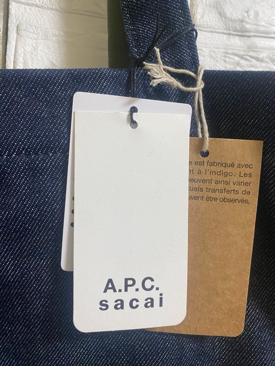 S P C A I 新品 トートバッグ APCサカイ sacai 肩掛け 大容量 S P C A I 新品 トートバッグ APCサカイ sacai 肩掛け 大容量