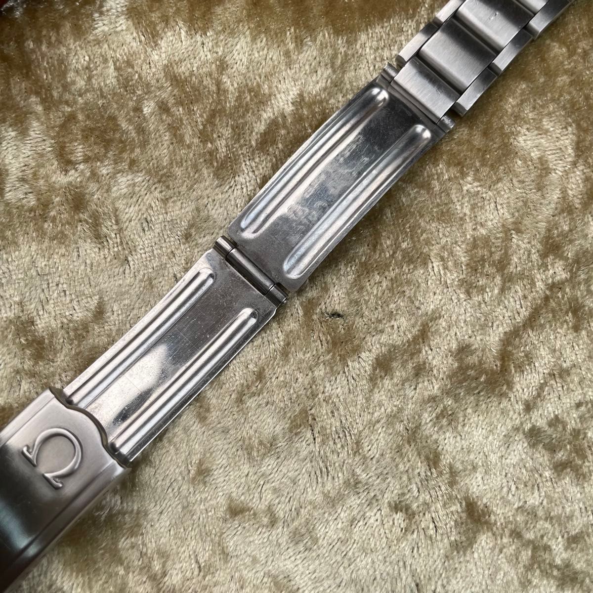 ビンテージ オメガ 18mm幅 ステンレスベルト Ref 1168 31 FF 605 ビンテージ オメガ 18mm幅 ステンレスベルト Ref 1168 31 FF 605