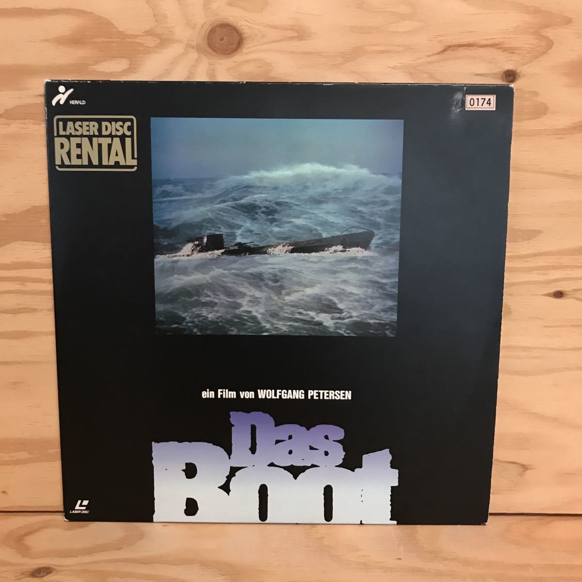 *K3FIIB-200226 rare [U* boat Das Boot]LD laser disk voruf gun g*pe-ta-zenyurugen* Pro ho nof