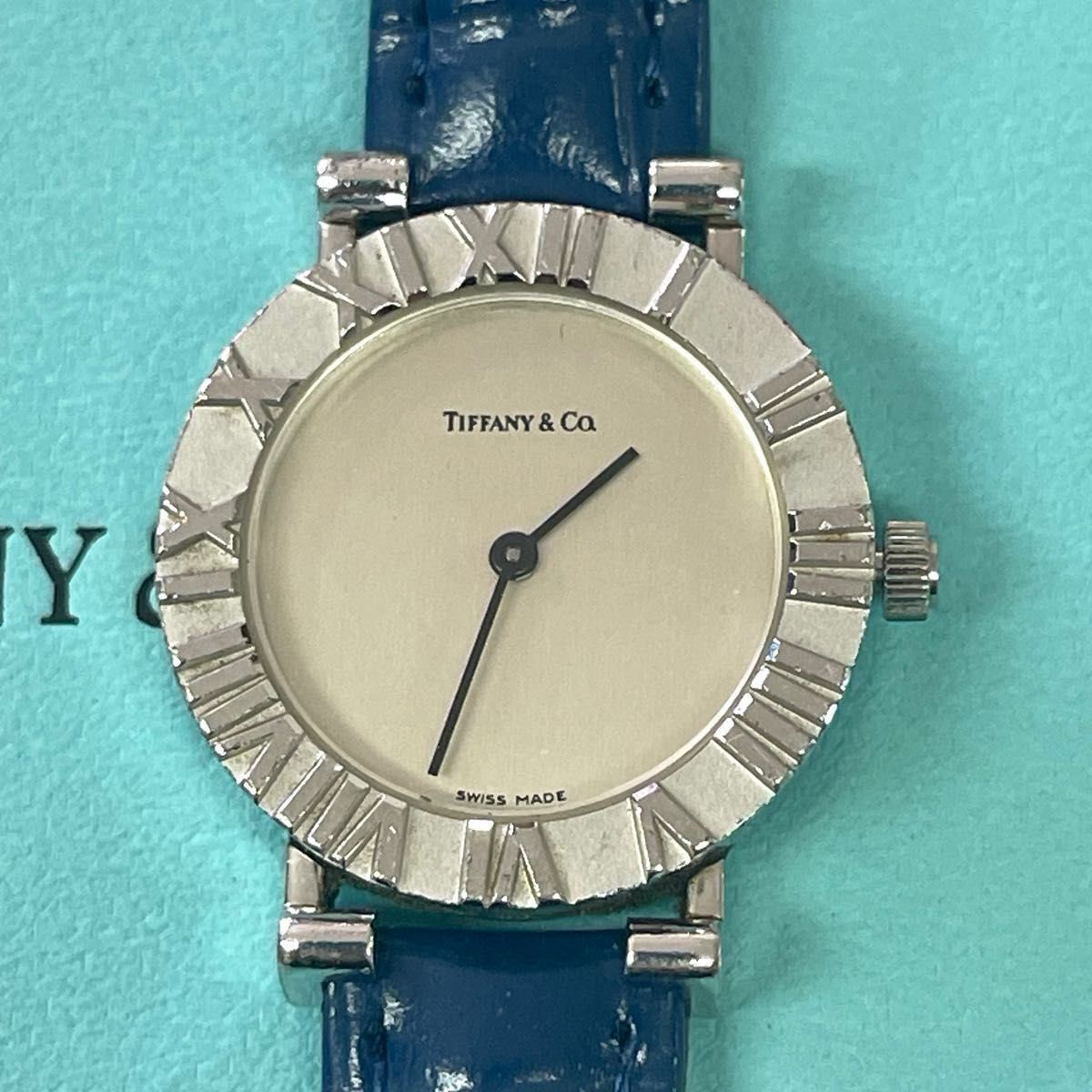 稼働 良品 TIFFANY&Co アトラス レディース腕時計 シルバー925 稼働 良品 TIFFANY&Co アトラス レディース腕時計 シルバー925