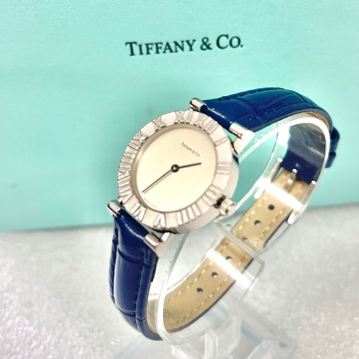 稼働 良品 TIFFANY&Co アトラス レディース腕時計 シルバー925 稼働 良品 TIFFANY&Co アトラス レディース腕時計 シルバー925