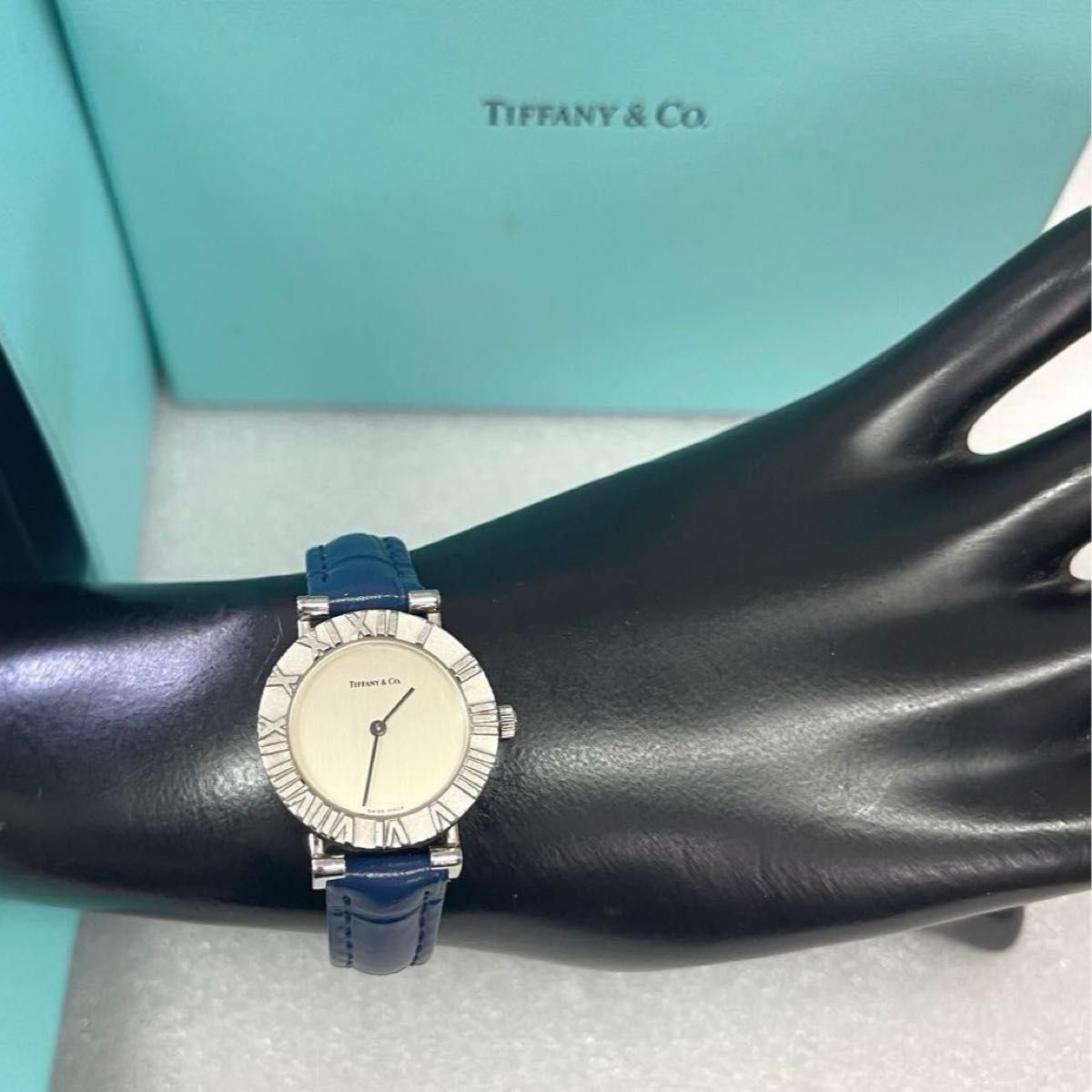 稼働 良品 TIFFANY&Co アトラス レディース腕時計 シルバー925 稼働 良品 TIFFANY&Co アトラス レディース腕時計 シルバー925
