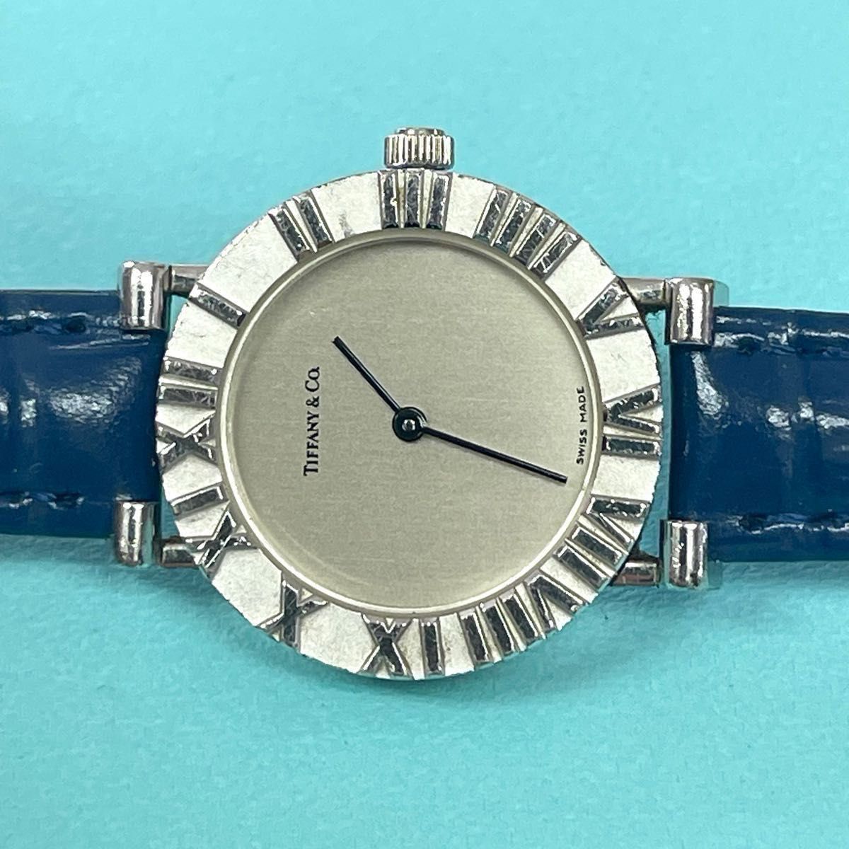 稼働 良品 TIFFANY&Co アトラス レディース腕時計 シルバー925 稼働 良品 TIFFANY&Co アトラス レディース腕時計 シルバー925