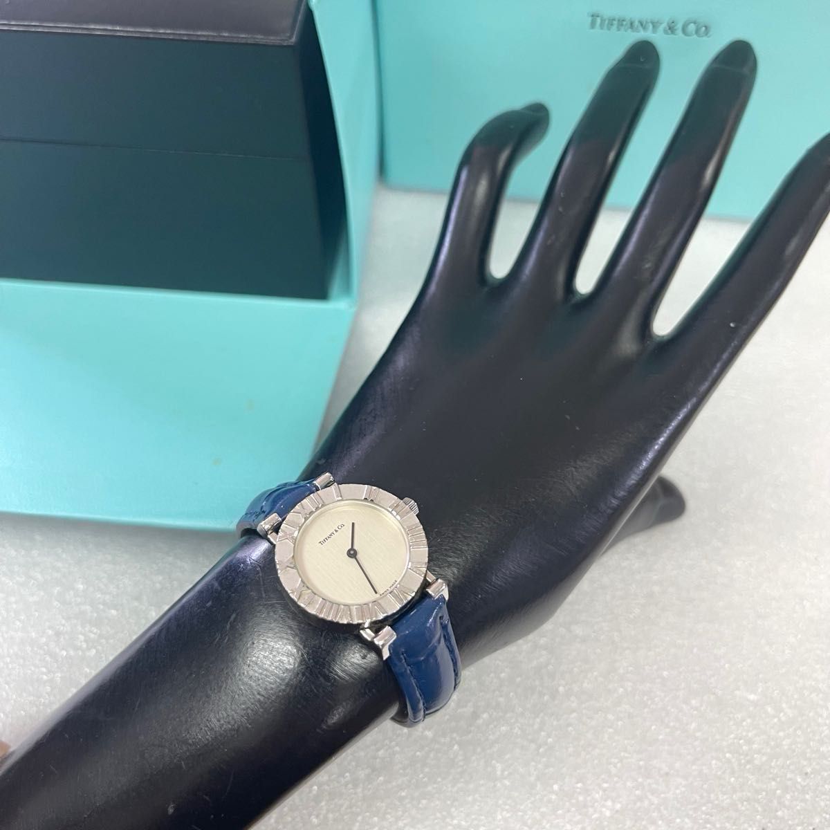 稼働 良品 TIFFANY&Co アトラス レディース腕時計 シルバー925 稼働 良品 TIFFANY&Co アトラス レディース腕時計 シルバー925