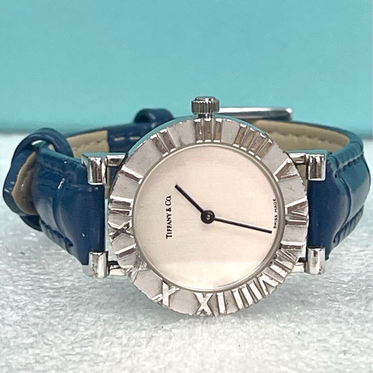 稼働 良品 TIFFANY&Co アトラス レディース腕時計 シルバー925 稼働 良品 TIFFANY&Co アトラス レディース腕時計 シルバー925