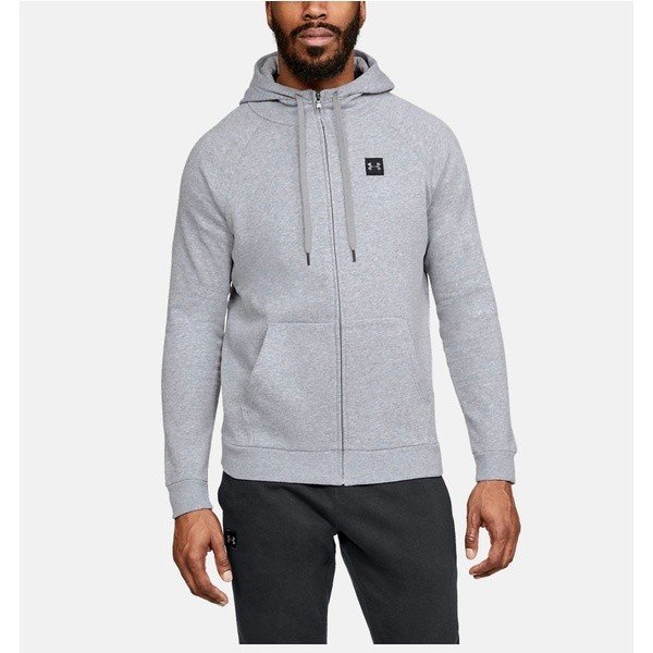 ☆UNDER ARMOUR アンダーアーマー スウェット ジップアップ パーカー/メンズ/M/グレー☆新品_画像1