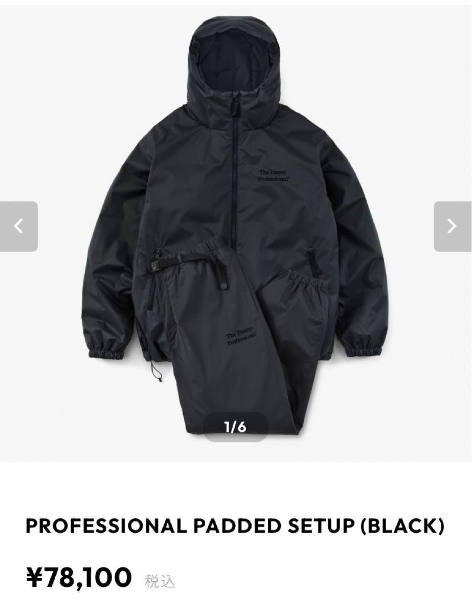 ennoy PROFESSIONAL PADDED SETUP BLACK L 付属品付き|Yahoo ennoy PROFESSIONAL PADDED SETUP BLACK L 付属品付き|Yahoo