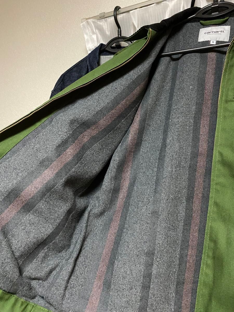 カーハート carhartt wip デトロイトジャケット グリーン m カーハート carhartt wip デトロイトジャケット グリーン m