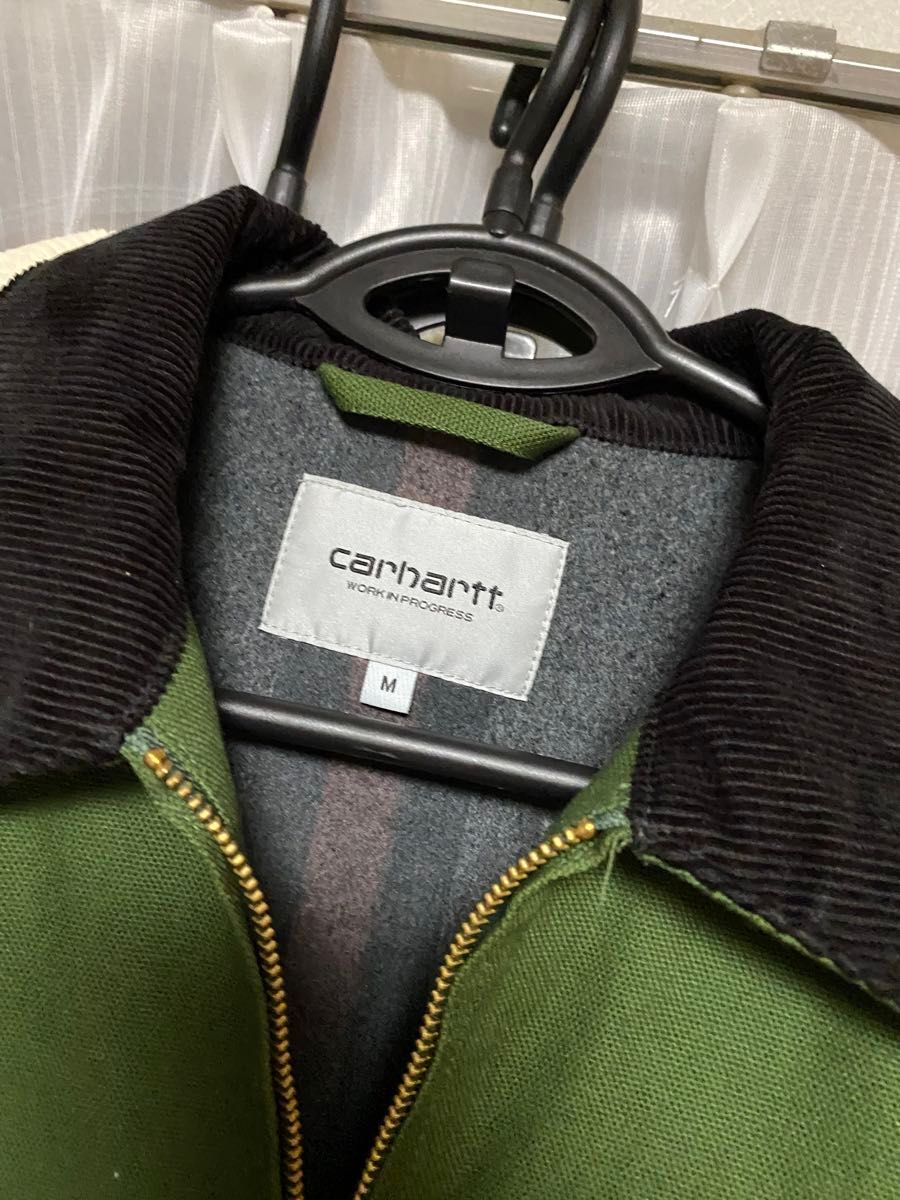 カーハート carhartt wip デトロイトジャケット グリーン m カーハート carhartt wip デトロイトジャケット グリーン m