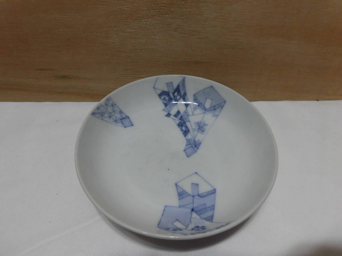 献上品（縁起物）熨斗皿鍋島焼＝江戸後期_画像7