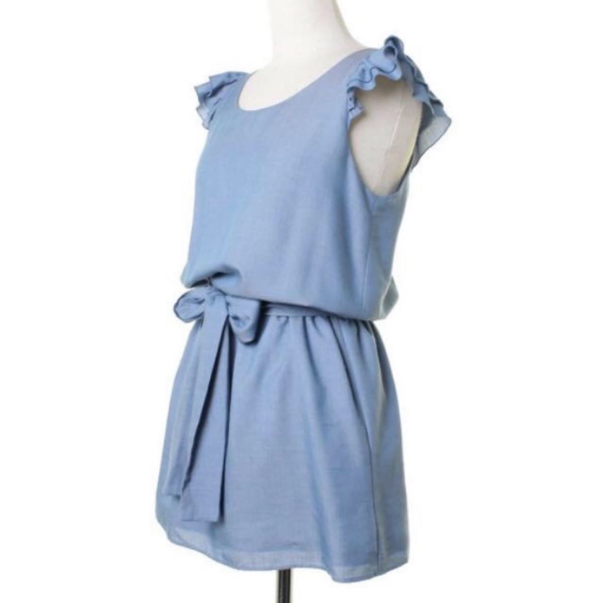 Paypayフリマ マーキュリーデュオ ワンピース デニム風 スカート 美品 Paypayフリマ マーキュリーデュオ ワンピース デニム風 スカート 美品
