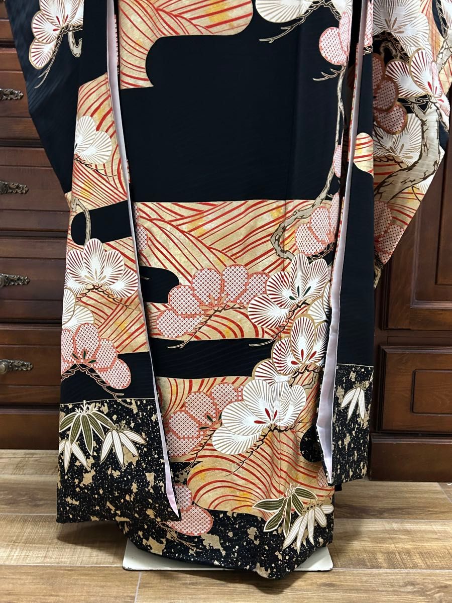 最高級品 振袖 6点セット 【京友禅 金駒刺繍 金彩 トールサイズ 最高級品 振袖 6点セット 【京友禅 金駒刺繍 金彩 トールサイズ