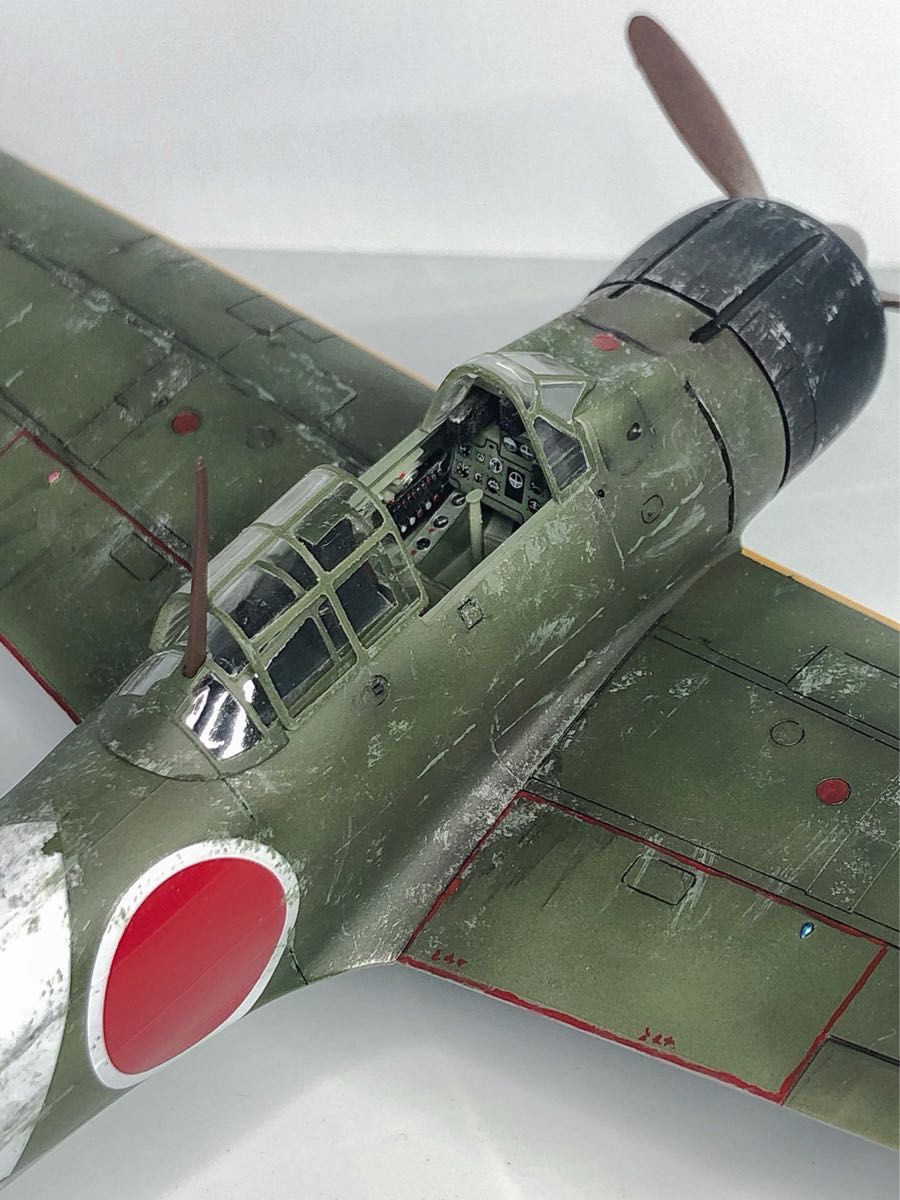 海賊プラモデル屋完成品】TAMIYA 1/48 零戦21型 虎部隊塗装 海賊プラモデル屋完成品】TAMIYA 1/48 零戦21型 虎部隊塗装