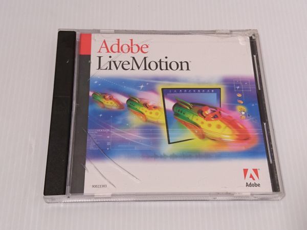 中古品★Adobe LiveMotion　Windows/Mac両対応　アカデミック版_画像1