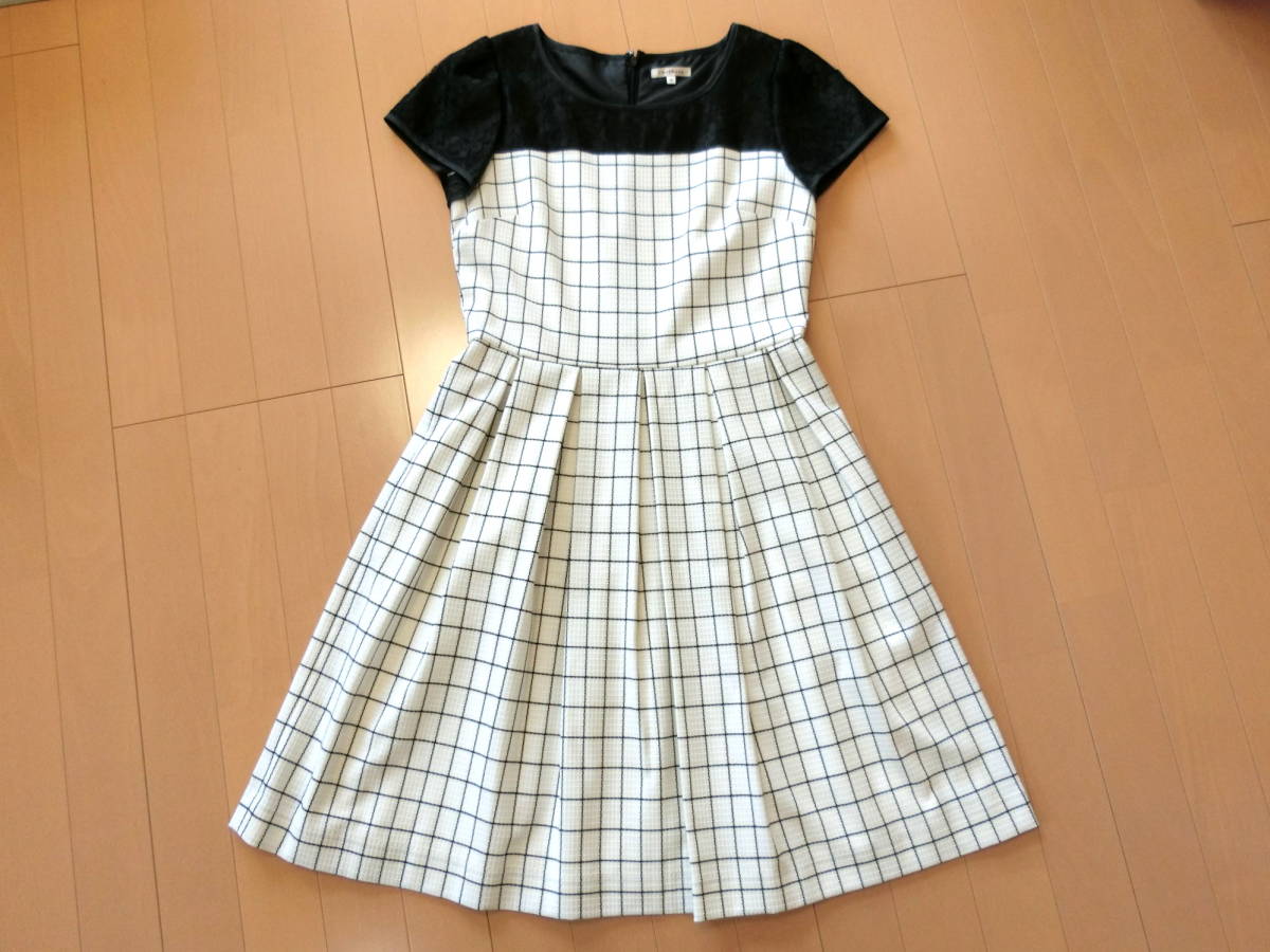 ヤフオク 美品 L Est Rose レストローズ チェック レ ヤフオク 美品 L Est Rose レストローズ チェック レ