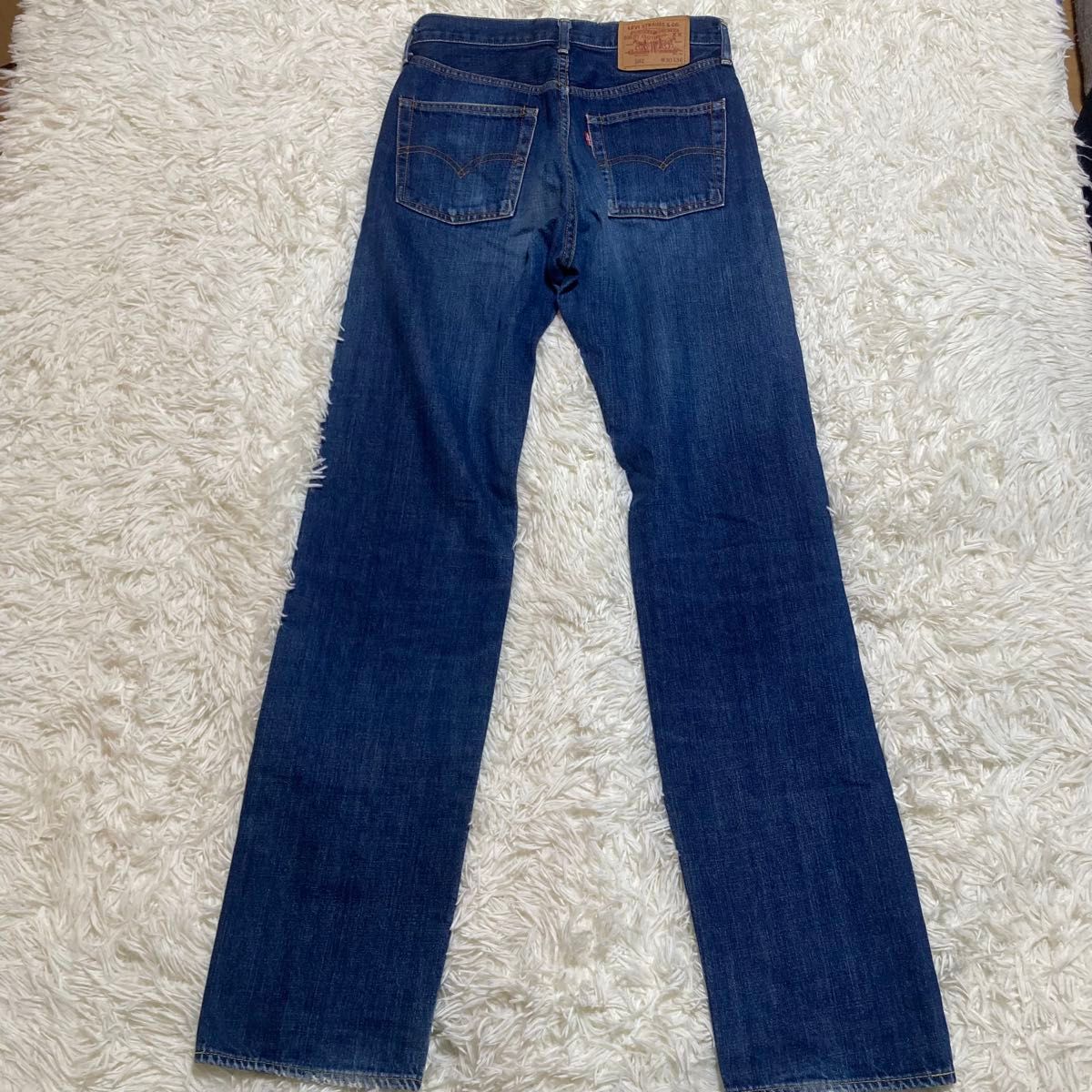 古着 Levi s リーバイス 502xx ビッグE 赤耳 W30 チェーン 古着 Levi s リーバイス 502xx ビッグE 赤耳 W30 チェーン
