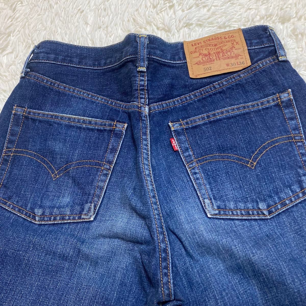 古着 Levi s リーバイス 502xx ビッグE 赤耳 W30 チェーン 古着 Levi s リーバイス 502xx ビッグE 赤耳 W30 チェーン