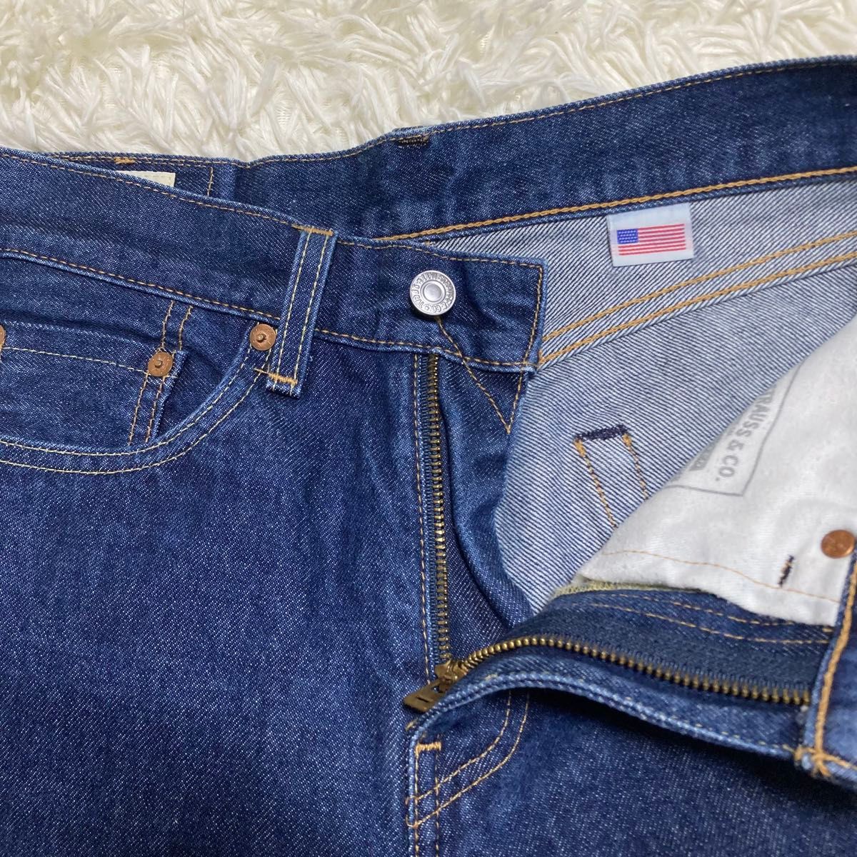 USA製 Levi's リーバイス 505 ビッグE 赤耳 W28 デニム ジーンズ USA製 Levi's リーバイス 505 ビッグE 赤耳 W28 デニム ジーンズ