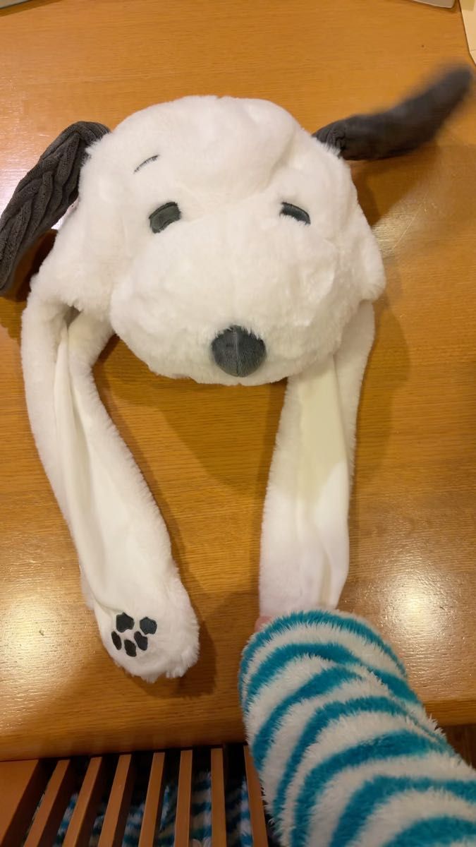 ユニバ usj スヌーピー 帽子 ピコピコ 耳動く