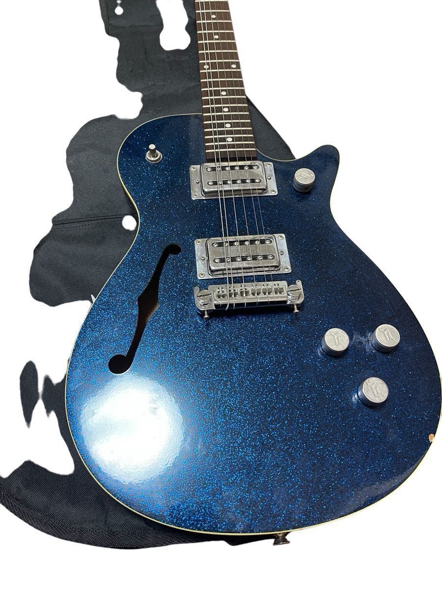 希少 GRETSCH スパークル jet with F-hole セミアコ 希少 GRETSCH スパークル jet with F-hole セミアコ