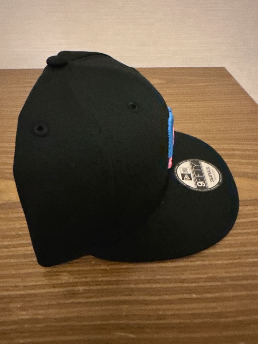 中日ドラゴンズ NEWERA D950 2025 BLACK 中日ドラゴンズ 沖縄キャンプ NEWERA D950 2025 BLACK NEON