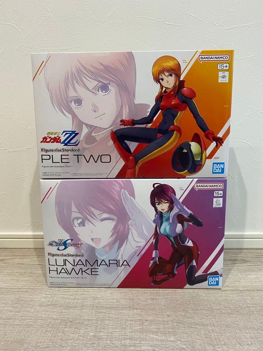 Figure-rise Standard プルツー ルナマリア・ホーク 2点セット Figure-rise Standard プルツー ルナマリア・ホーク 2点セット