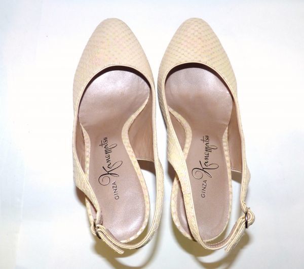 GINZA Kanematsu( Ginza Kanematsu ) Lady's shoes SIZE:22 1/2 846416B334-O335