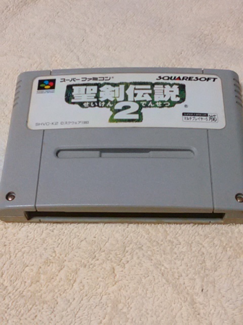 【格安商品】任天堂スーパーファミコン・ソフトカセット『聖剣伝説2』(1993年スクウェアソフト)