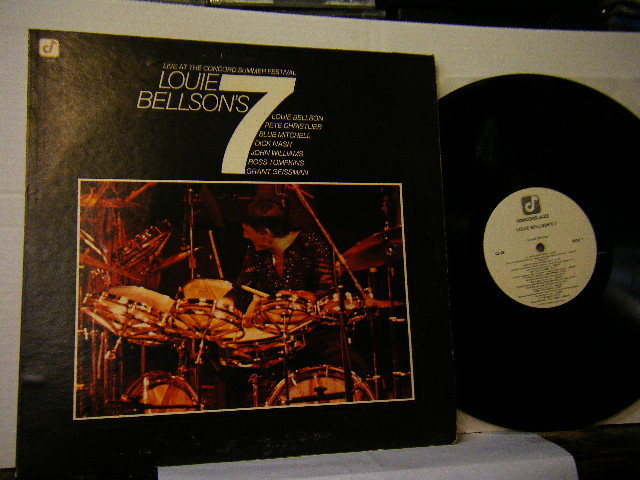 ▲LP LOUIE BELLSON'S 7 ルイ・ベルソンズ・セヴン / LIVE AT THE CONCORD JAZZ FESTIVAL 輸入盤 r212_画像1