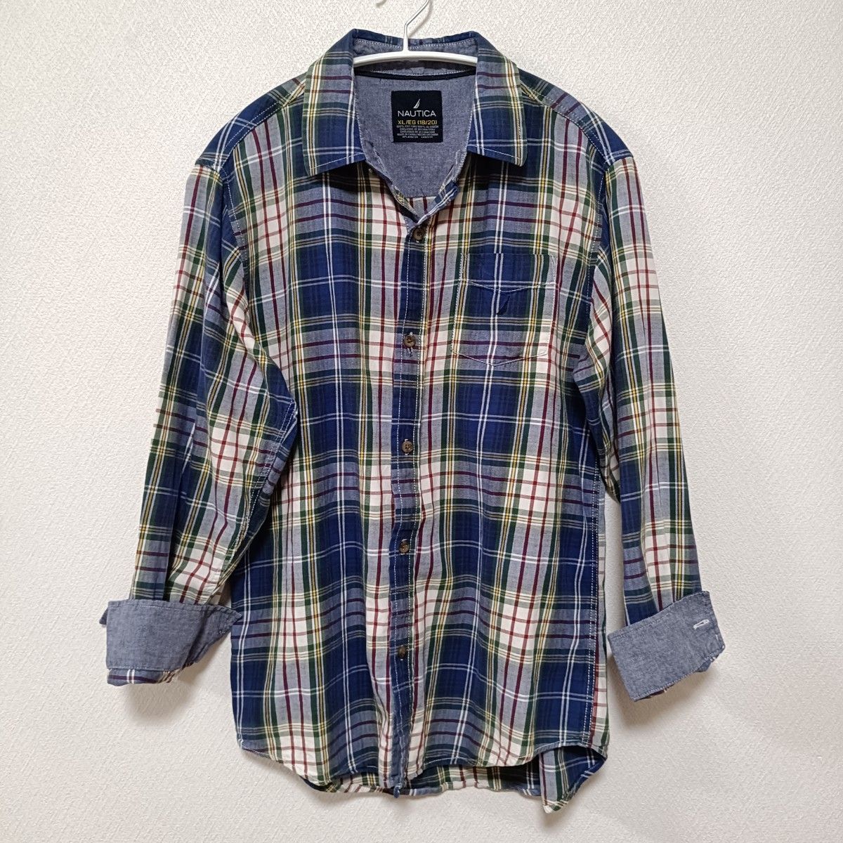 ノーティカ NAUTICA チェック シャツ キッズ XL 古着卸 古着 ノーティカ NAUTICA チェック シャツ キッズ XL 古着卸 古着