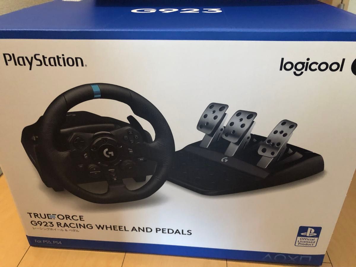 【新品・未開封】Logicool G ハンコン G923 グランツーリスモ 7 PS5 PS4 ハンコンシフターセット