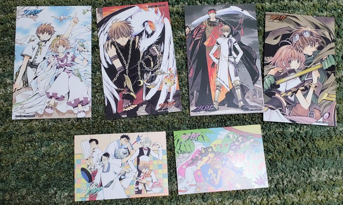 ツバサクロニクル 豪華版 全巻初版 CLAMP イラストカードつき 28枚 ポストカード2枚付きです。 ツバサクロニクル 豪華版 全巻初版 CLAMP イラストカードつき 28枚 ポストカード2枚付きです。