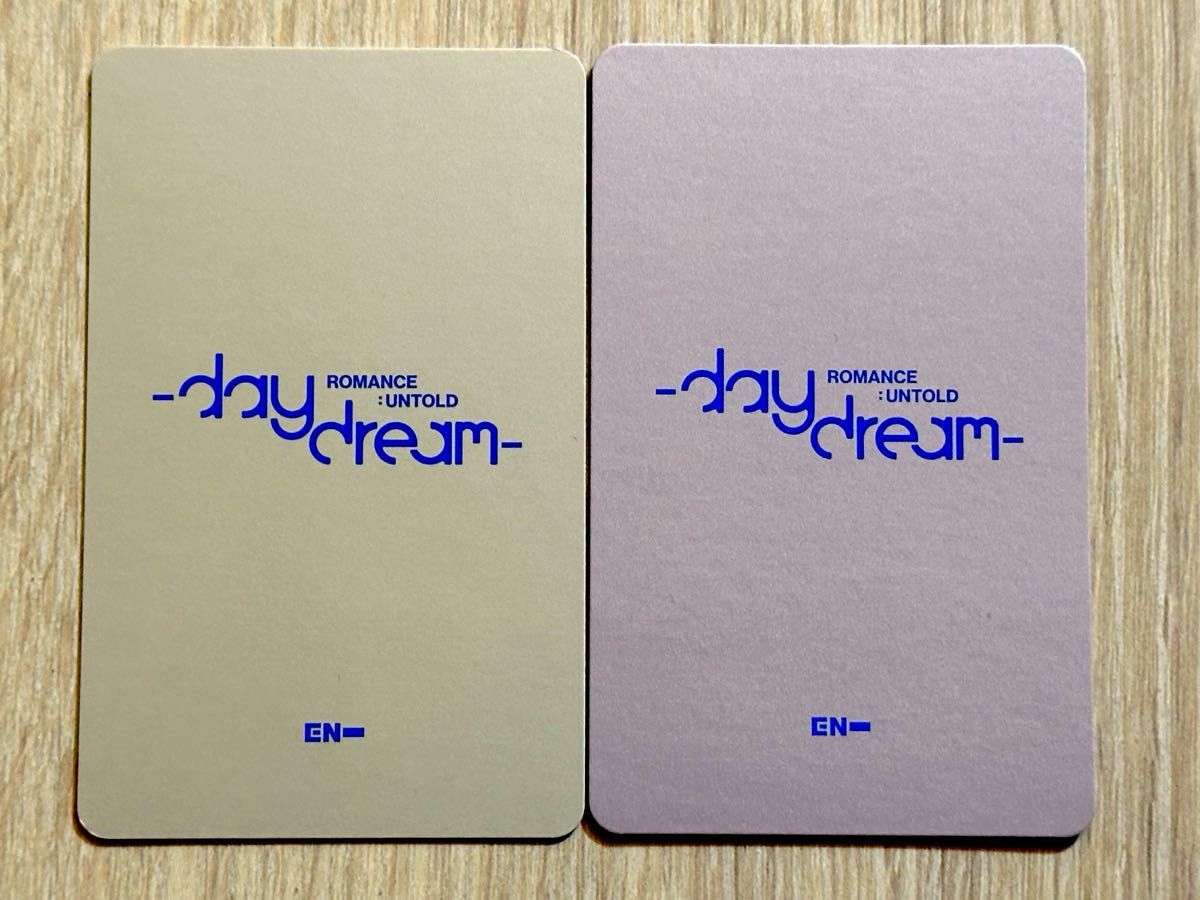 ENHYPEN ジェイク トレカ 2枚 ROMANCE UNTOLD daydream 新品未 ENHYPEN ジェイク トレカ 2枚 ROMANCE UNTOLD daydream 新品未
