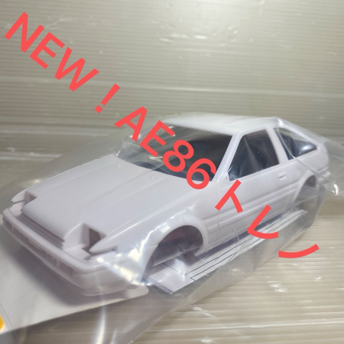 京商ミニッツホワイトボディ トヨタスプリンタートレノAE86 AWD 京商ミニッツホワイトボディ トヨタスプリンタートレノAE86 AWD