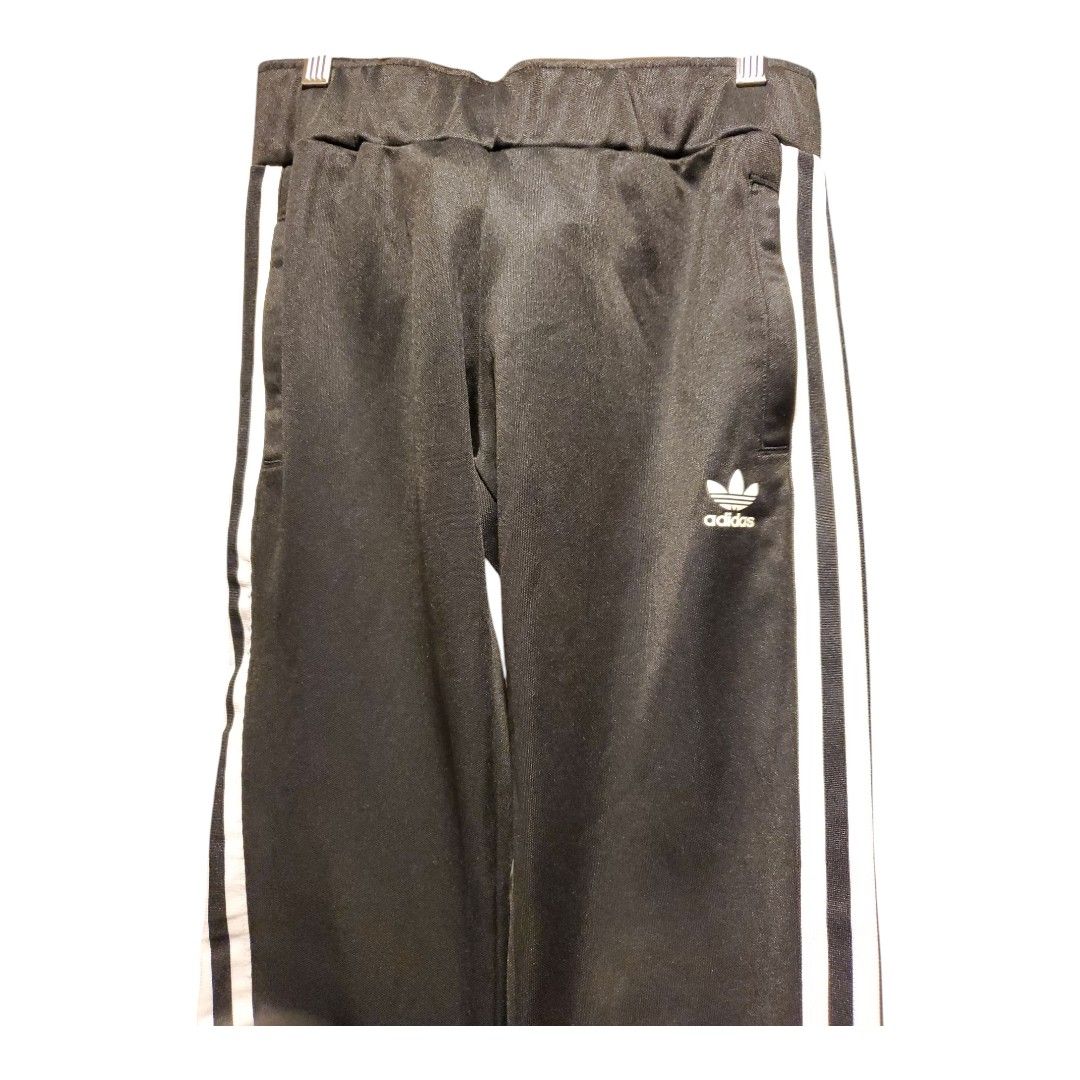 adidas アディダス トラックパンツ 黒 トレフォイル 三本ライン adidas アディダス トラックパンツ 黒 トレフォイル 三本ライン