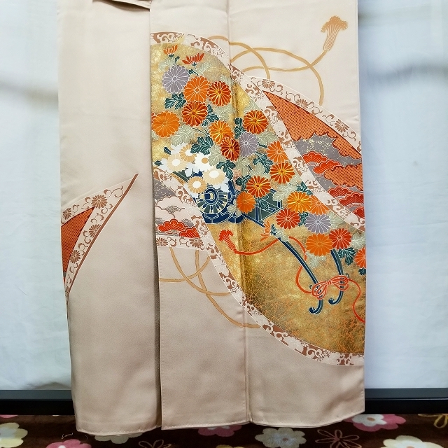 Yahoo!オークション - 【桐輪】美品{正絹*袷仕立*色留袖}*身丈158-裄