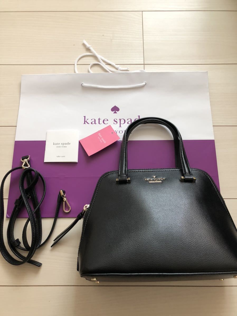 新品 人気 半額以下 ケイトスペード kate spade ハンドバッグ 黒 ブラック_画像1