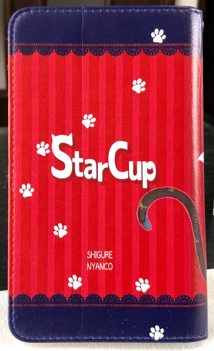 艦隊これくしょん 時雨 手帳型スマホケース StarCup 胡麻乃りお 履いてない ネコ耳 美少女 艦これ スマートフォンカバー グッズ かわえぇ_画像2