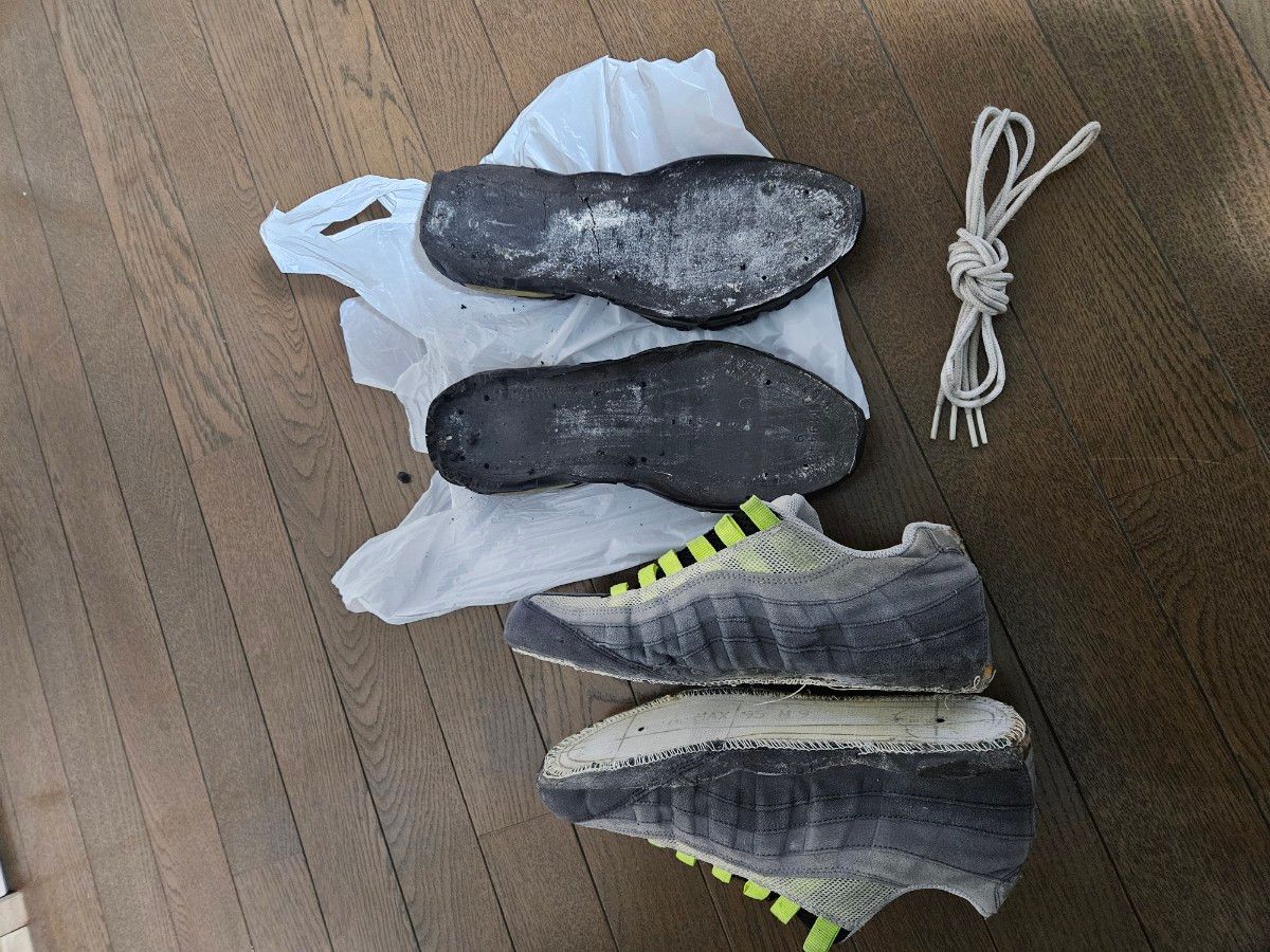 NIKE AIR MAX 95 イエローグラデ エアマックス ジャンク 加水 NIKE AIR MAX 95 イエローグラデ エアマックス ジャンク 加水