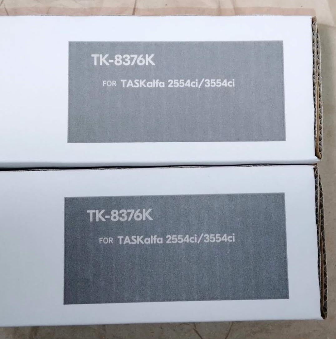 新品 送料無料 京セラ 純正トナー TK-8376K ブラック 2本セット 新品 送料無料 京セラ 純正トナー TK-8376K ブラック 2本セット