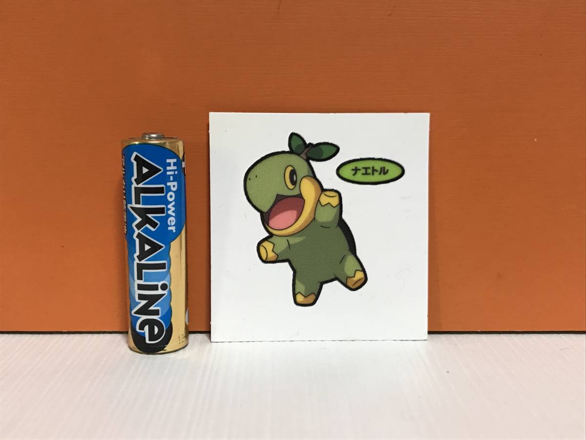 ポケットモンスター ポケモン デコキャラシール ナエトル ポケモンパン ステッカー 任天堂 pokemon グッズ 77_画像3