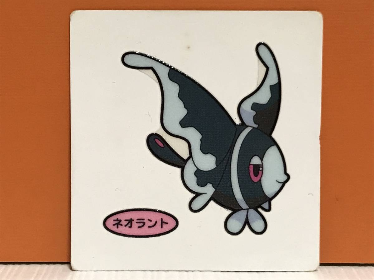 ポケットモンスター ポケモン デコキャラシール ネオラント ポケモンパン ステッカー 任天堂 pokemon グッズ 101_画像1