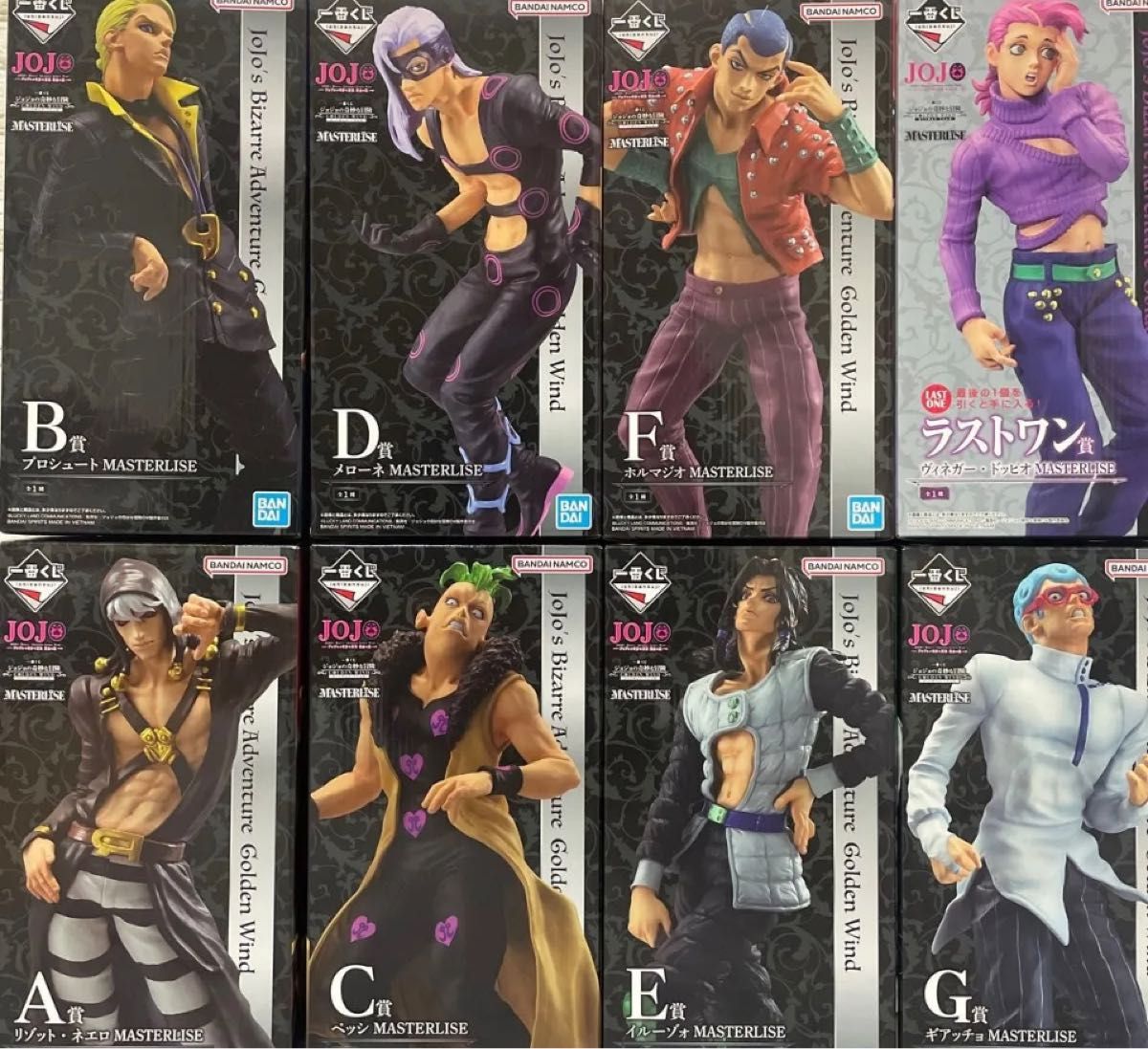 一番くじ ジョジョの奇妙な冒険 GOLDEN WIND -HITMAN TEAM 一番くじ ジョジョの奇妙な冒険 GOLDEN WIND -HITMAN TEAM